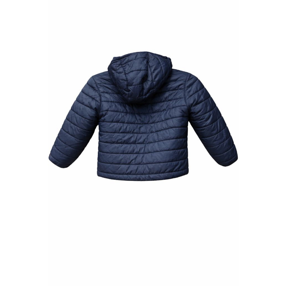 Columbia Boys XS 6/7 Powder Lite Omni-Heat Puffer Jacket Navy Blue - Picture 2 of 4